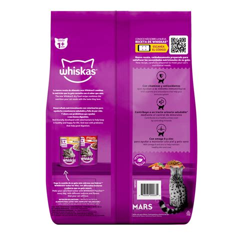 Whiskas Alimento Seco Para Gatos Mix De Prote Nas