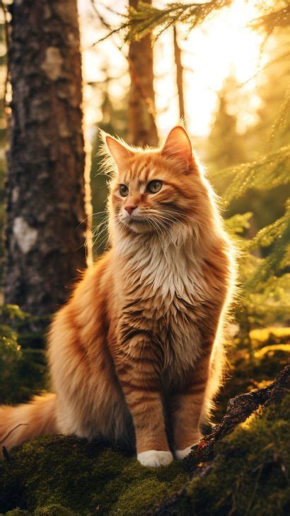 Orange Norwegian Forest Cat Breed - PICTURES & Breed Profile Of Orange ...