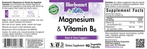 MAGNESIUM & B6