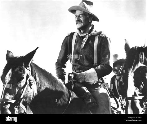 She Wore A Yellow Ribbon John Wayne 1949 Stock Photo Alamy