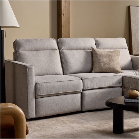 Harris Motion Reclining 3-Piece Chaise Sectional (89") | West Elm