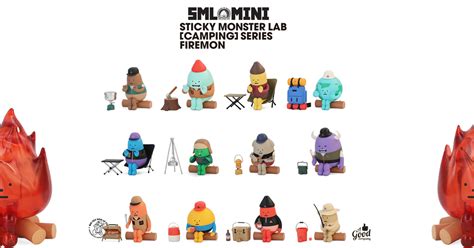 Sml Camping Blind Box Series Vol By Sticky Monster Lab X A Good