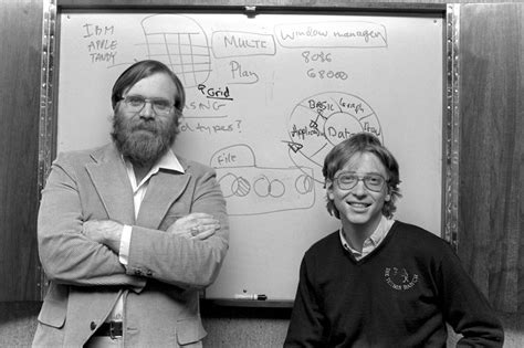 Paul Allen, Bill Gates 1982 : r/pics