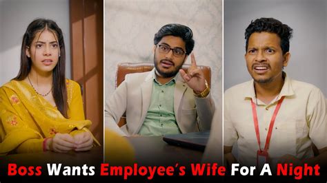 Boss Wants Employees Wife For A Night This Is Sumesh Productions