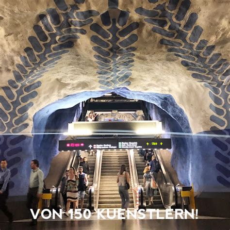 Die tunnelbana kunst in der u bahn von stockholm – Artofit