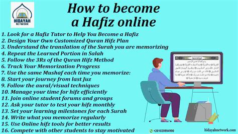 How To Memorize Quran Online To Become A Hafiz Hidayah Network