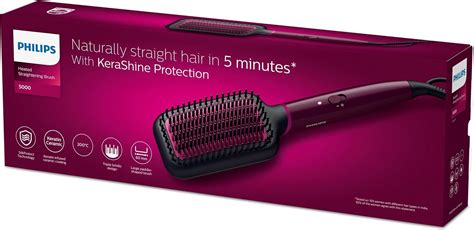 Philips Heated Straightening Brush Bhh Multicolored Amazon Ae