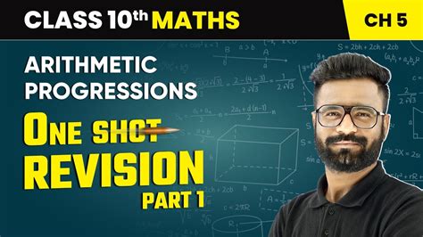 Arithmetic Progressions One Shot Revision Part Class Maths