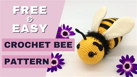 Free Bee Crochet Pattern Bee Crochet Tutorial How To Crochet Bee