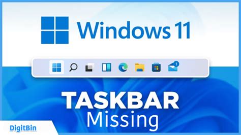 How To Fix Taskbar Missing On Windows 11