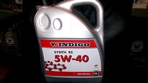 Полное разоблачение моторного масла Windigo Synth Rs 5w40 - YouTube