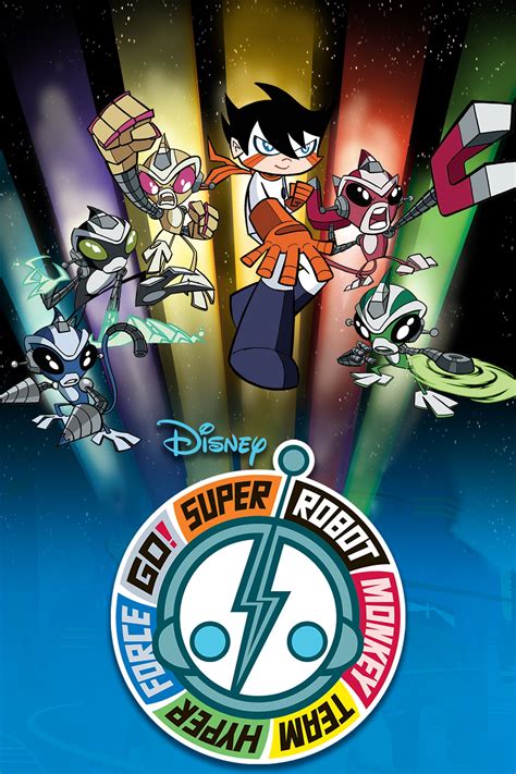 Super Robot Monkey Team Hyperforce Go Tv Series 2004 2006 Poster