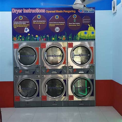 Coin Operated Laundry Shop In Jinjang Jit Kin Laundry Setup