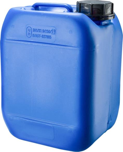 Jerrycan Liter Blauw Met Dop Bol