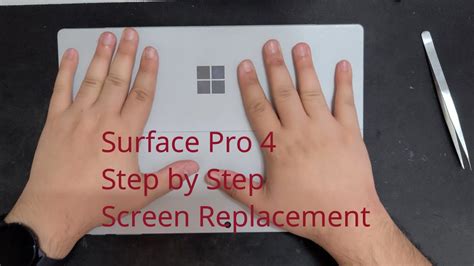 Microsoft Surface Pro 4 Screen Glass Digitizer Lcd Replacement Professional Easy Step By Step