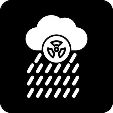 Acid Rain Vector Icon 39873868 Vector Art At Vecteezy