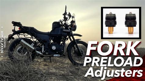 New Mod Fork Pre Load Adjusters For The Himalayan Youtube