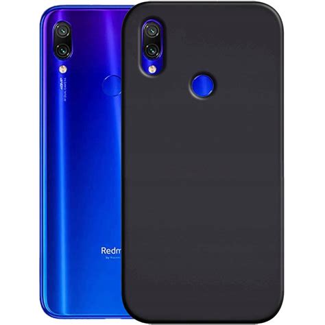 Etui Do Xiaomi Redmi Note Note Pro Gumowe Obudowa Czarne Matowe