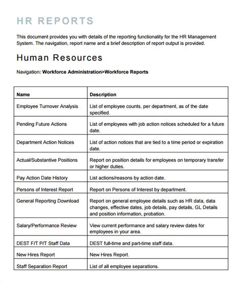 25 Report Templates Free Word Pdf Documents Download