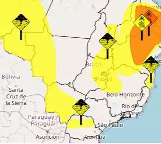 Alerta indica chuvas intensas e ventos até 60 km h em MS Cidades