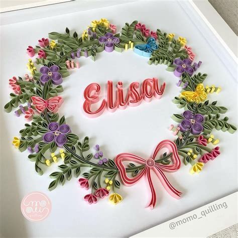 Momo Quilling Paper Art Momo Quilling Instagram Photos And Videos