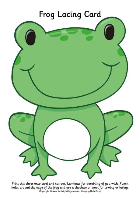 Best Images Of Free Printable Frog Templates Simple Frog Template