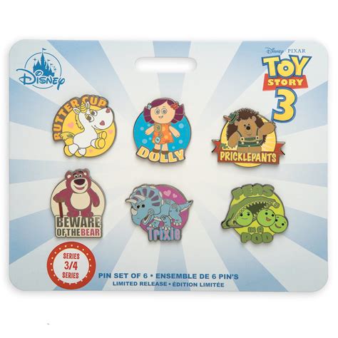 Toy Story 3 Pin Set Released Today