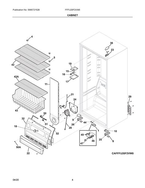 Electrolux Refrigerator Parts Manual