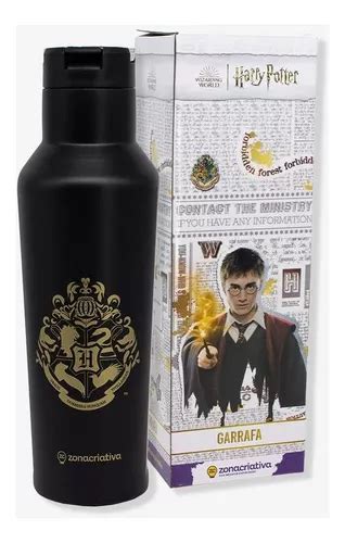 Garrafa T Rmica Hogwarts Ml Harry Potter Presente Geek Frete Gr Tis