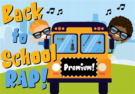 Back To School Rap Premium Resource