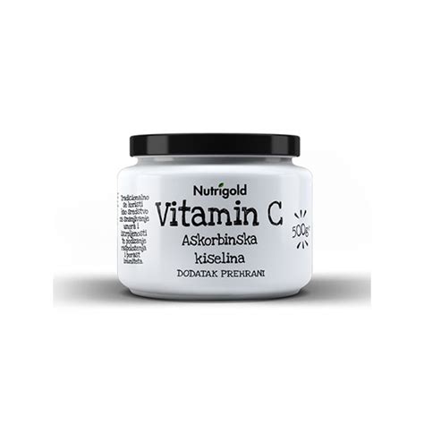 Vitamin C U Prahu Askorbinska Kiselina G Nutrigold