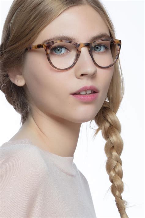 Lynx Round Savanna floral Glasses for Women | Eyebuydirect