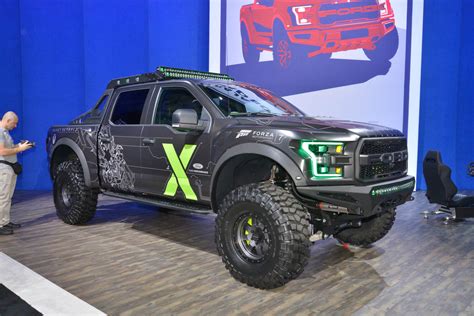 Ford F 150 Raptor Xbox One X Edition Jumping From Sema To Forza Carscoops