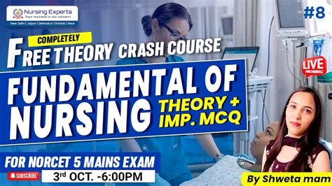 Fundamental Of Nursing Complete Fundamental AIIMS NORCET 5 0