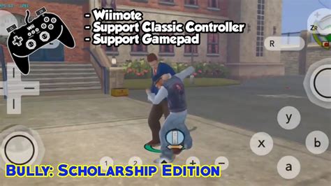 Bully Scholarship Edition Classic Controller Setting Gamepad