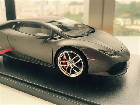 AutoArt 1 18 Lamborghini Huracan Matt Grey Hobbies Toys Toys