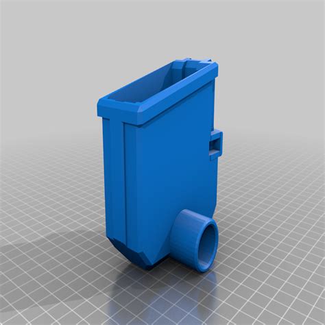 Fichier STL gratuit Tippmann TMC Universal Magazine Adapter centréPlan