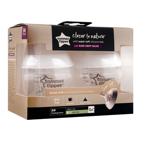 Buy Tommee Tippee Closer To Nature Pp Feeding Bottle Pack Ml