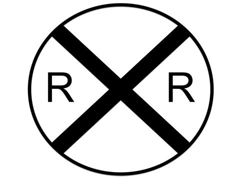 Railroad Crossing Sign Jpg