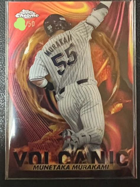 Yahooオークション 村上宗隆 選手 Topps Npb Chrome 2023 Volcanic