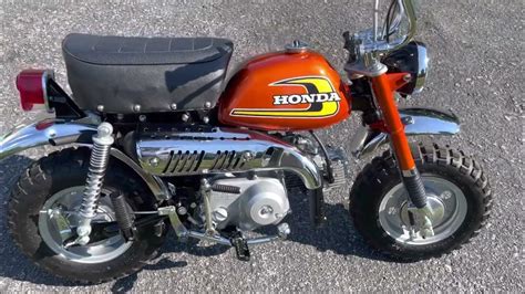 1975 Honda Z50 Restoration Youtube