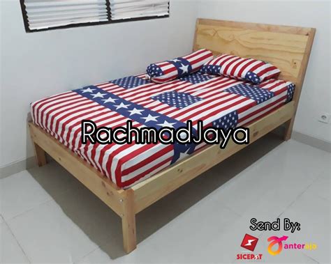 Dipan Tempat Tidur Minimalis Kayu Jati Belanda Toko Rachmad Jaya