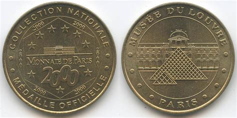 Frankreich Paris Medaille Souvenir Token Tourist Token 2000 GY073