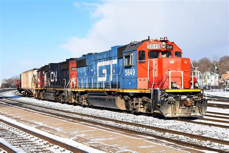 Railpictures Ca Rob Smith Photo A Pair Of GTW GP38 2s Assigned To CN