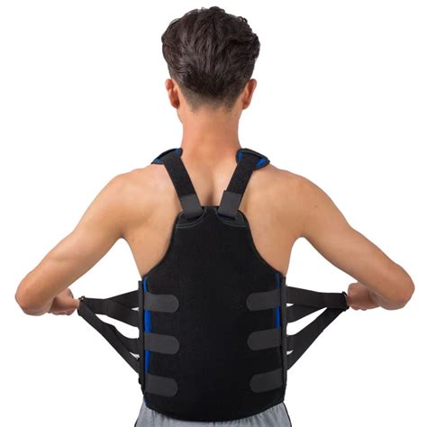 Tlso Thoracic Full Back Brace For Kyphosis Spine Fractures Off