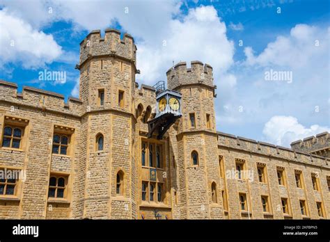 Waterloo Block In Tower Of London Is A Historic Castle On The North