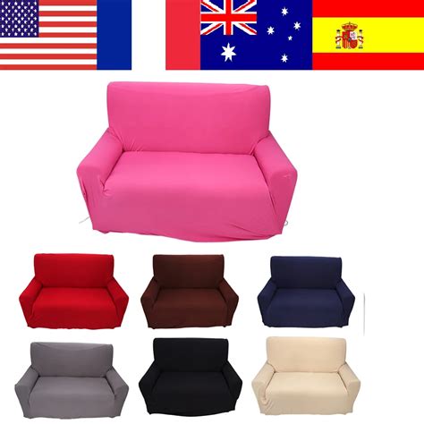 Aliexpress.com : Buy 2 Seater Polyester Loveseat Sofa Couch Stretch ...