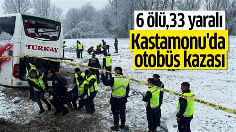 Kastamonu Da Otob S Kazas L Yaral