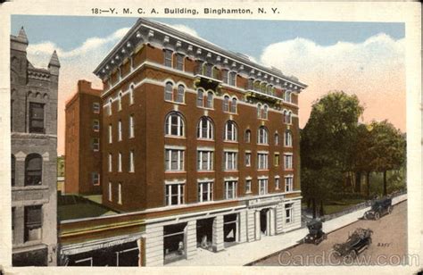 Street View of YMCA Building Binghamton, NY