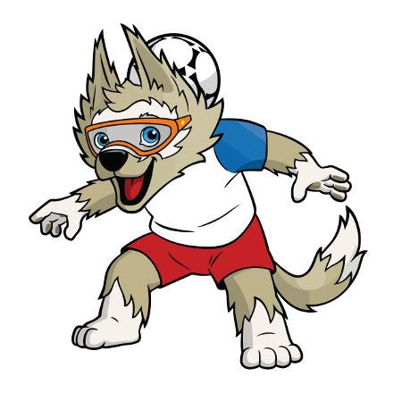 Zabivaka: mascote da Copa 2018 - Escola Kids